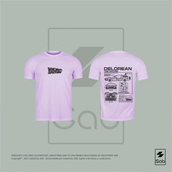 Camiseta Delorean
