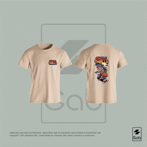 7 Camisetas Chills And Thrills