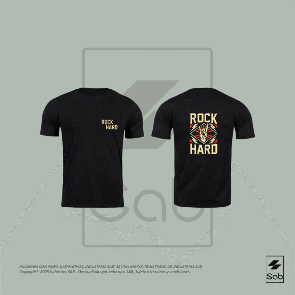 Camisetas Rock Hard